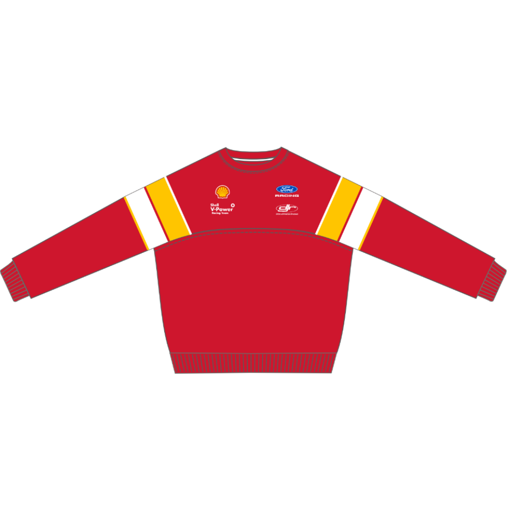 Shell V-Power Racing Team | Unisex RETRO CREWNECK JUMPER