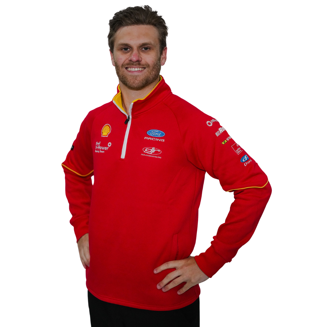 Shell V-Power Racing Team | Unisex ¼ ZIP FLEECE JUMPER
