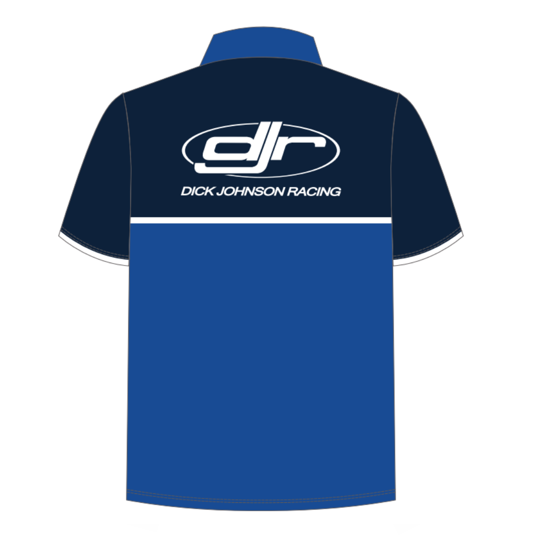 Dick Johnson Racing | Unisex Button Up Shirt - Blue