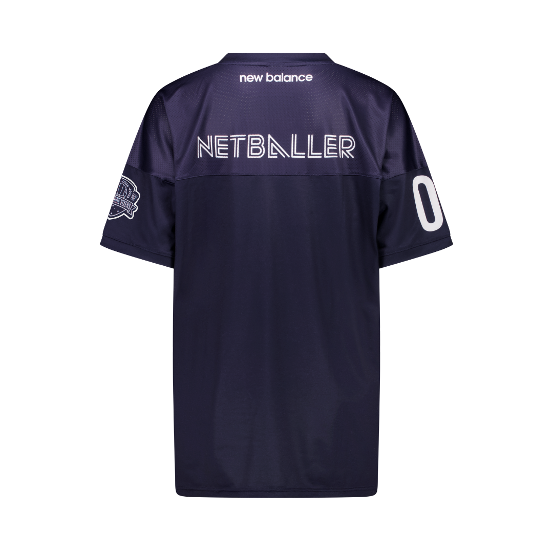 Melbourne Vixens | NB Netballer Jersey SS Navy