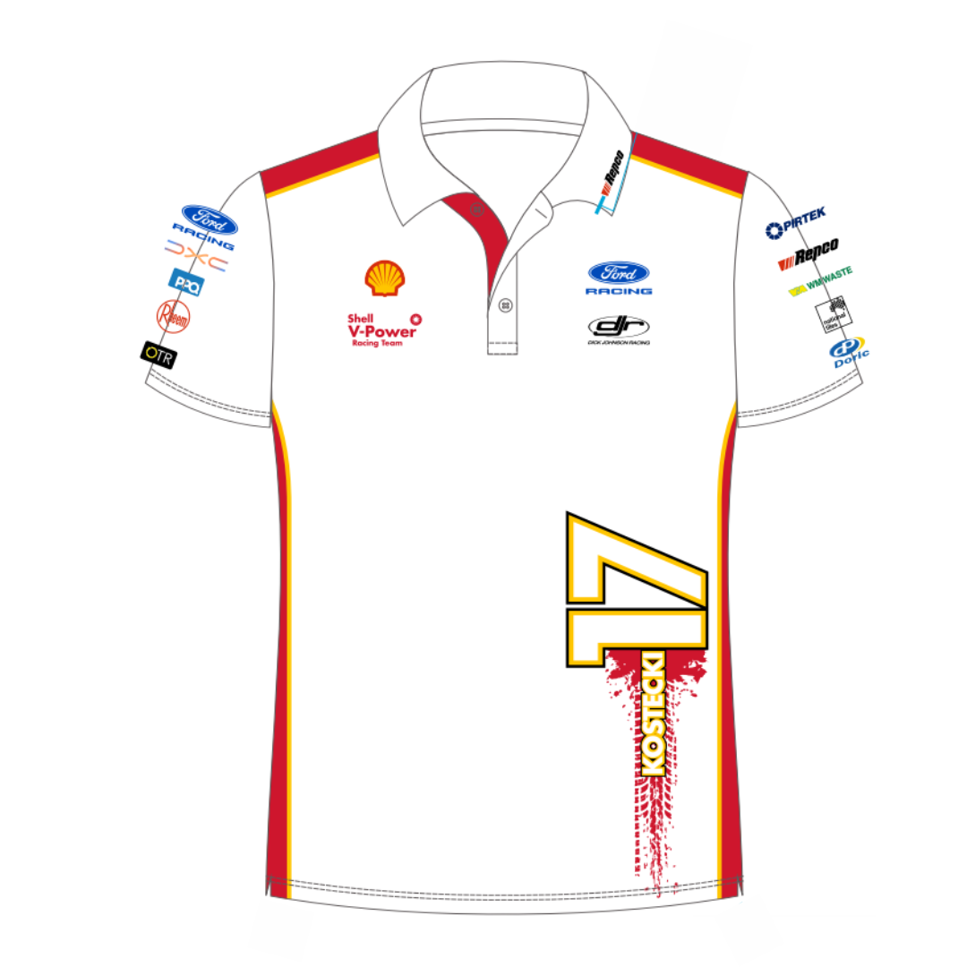Shell V-Power Racing Team | Ladies WHITE TEAM POLO