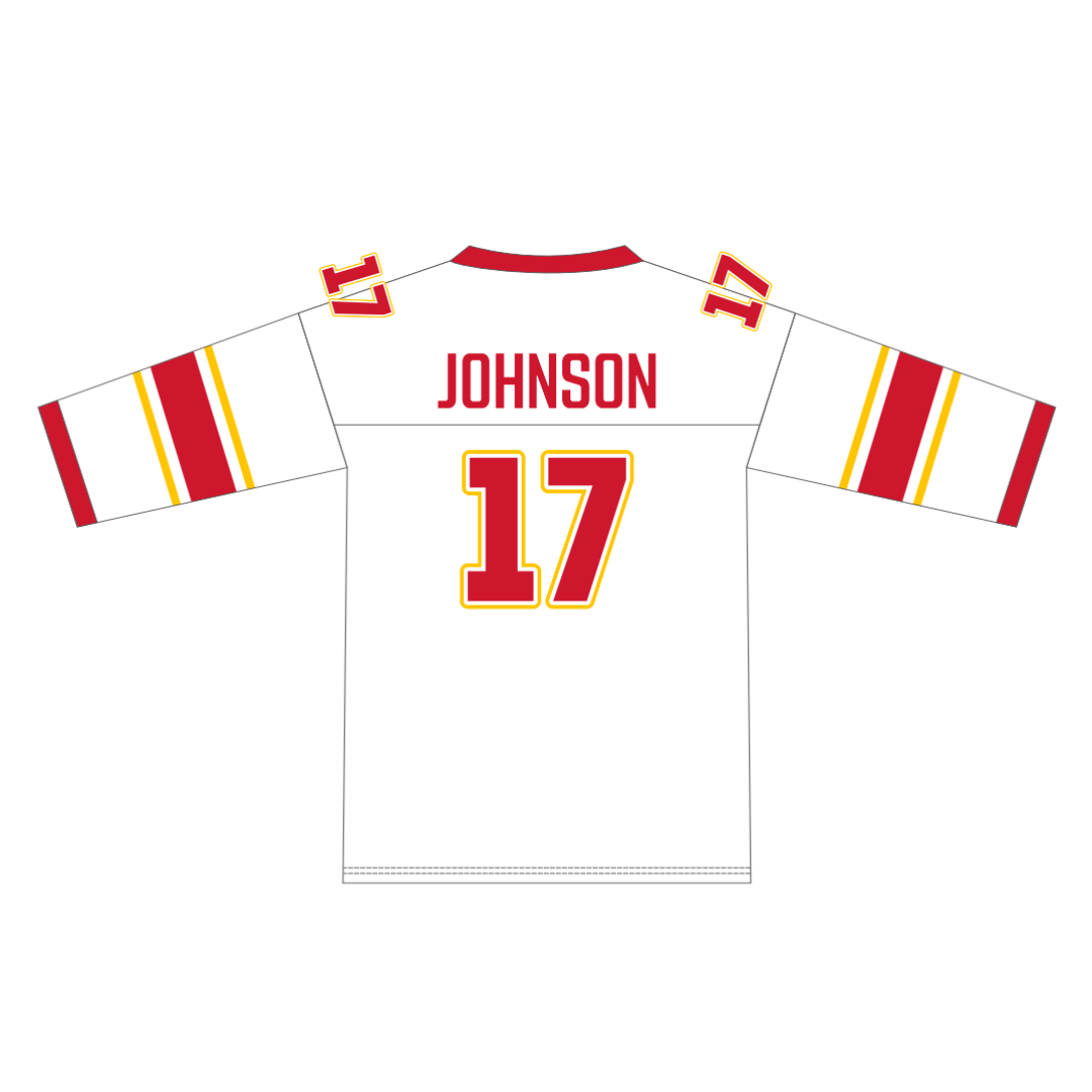 Shell V-Power Racing Team | Unisex Gridiron WHITE Jersey - Johnson