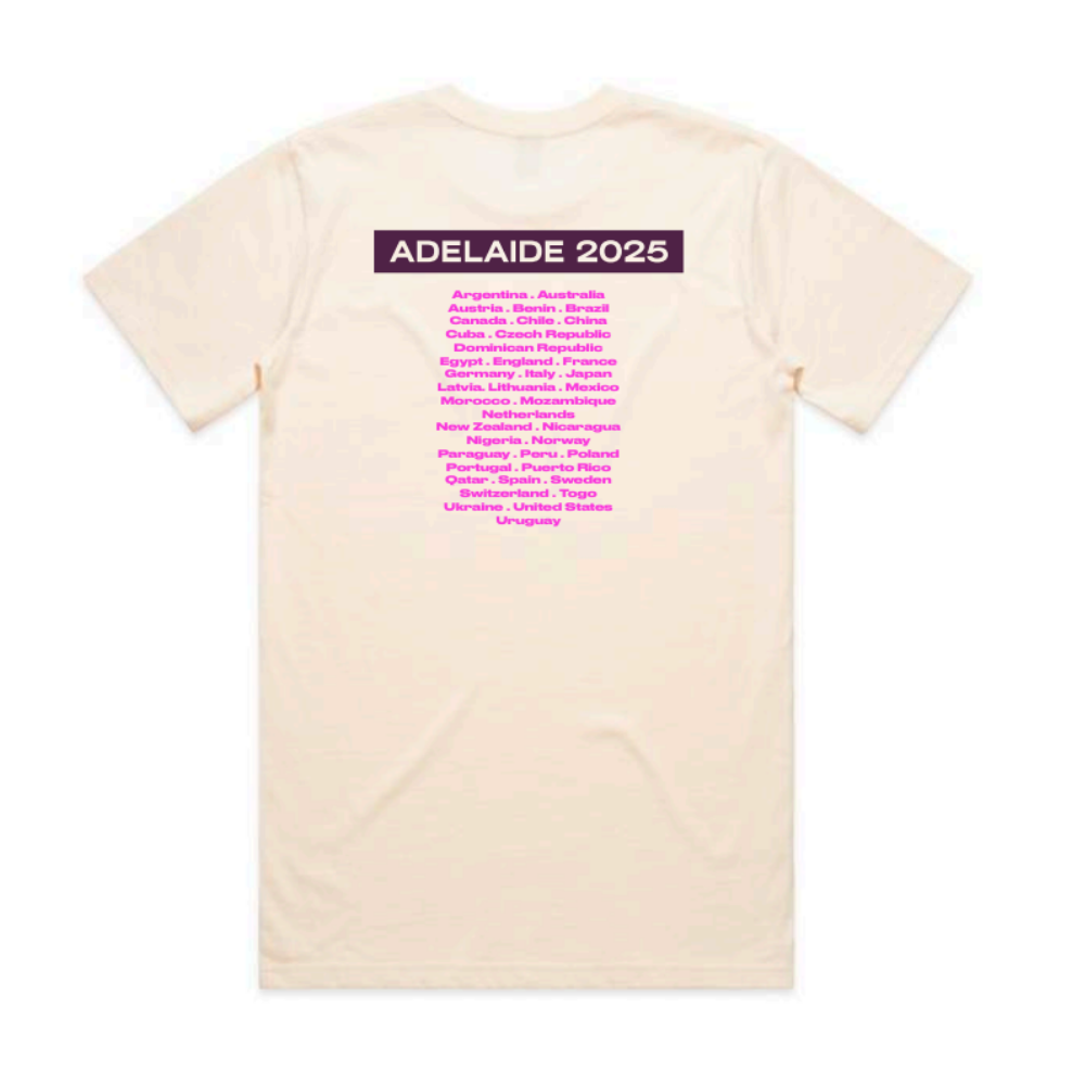 Volleyball Australia | BVWC | Classic Tee - Ecru - Country