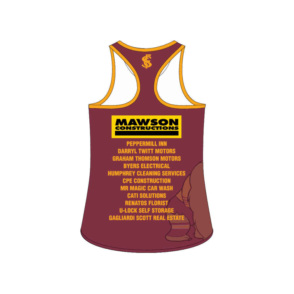 Shepparton Bears FNC | PRE-ORDER | Women's Racer Back Singlet