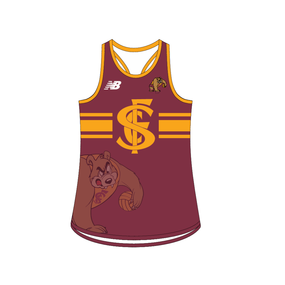 Shepparton Bears FNC | PRE-ORDER | Women's Racer Back Singlet