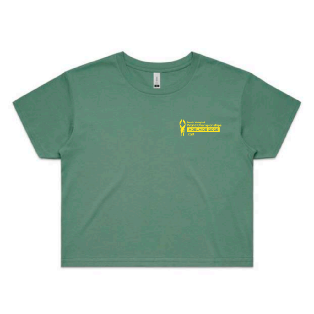Volleyball Australia | BVWC | Team AUS Crop Tee