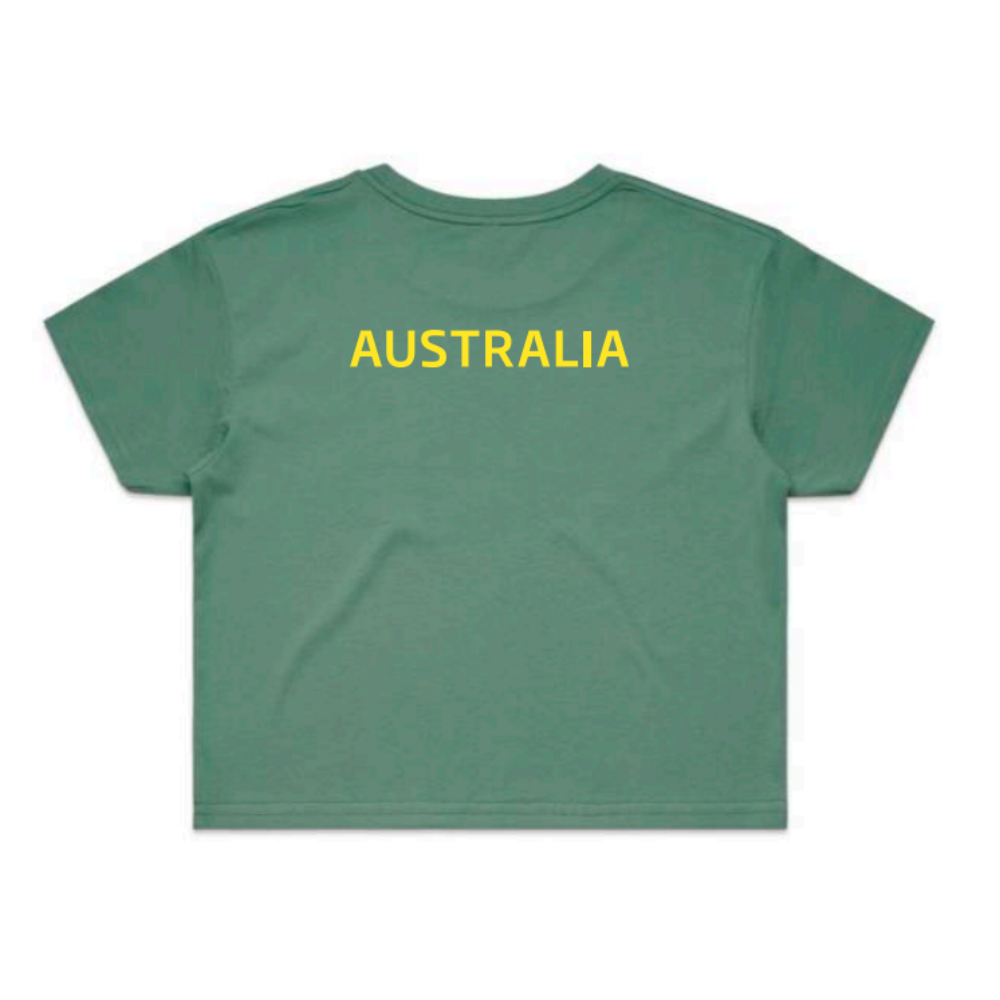 Volleyball Australia | BVWC | Team AUS Crop Tee