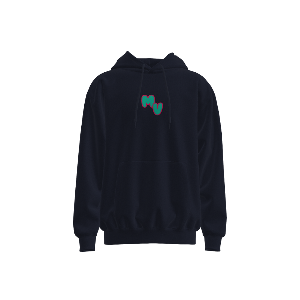 Melbourne Vixens | New Balance - MV Hoodie Puff Print Navy
