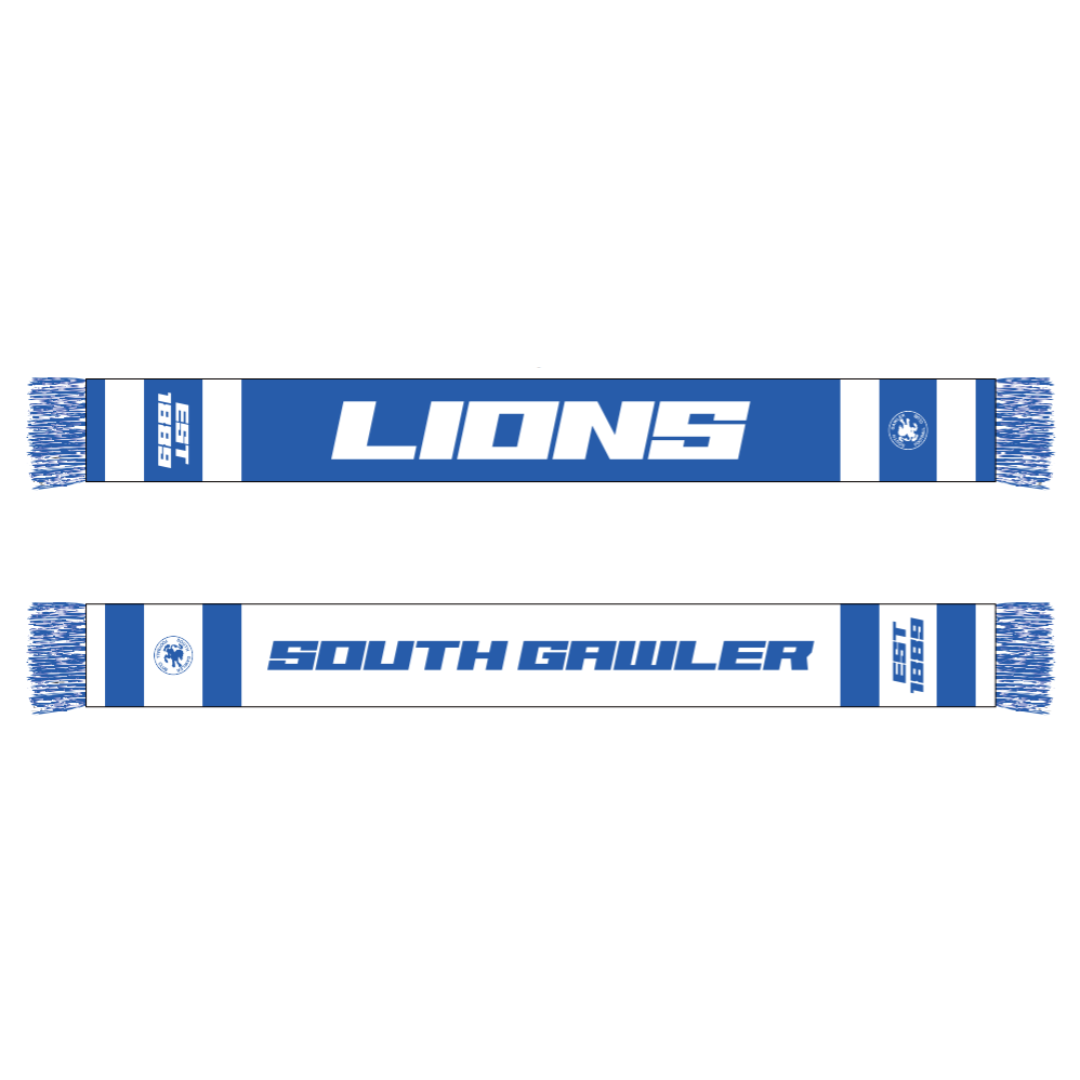 South Gawler FC | PRE-ORDER | Custom Knit Scarf