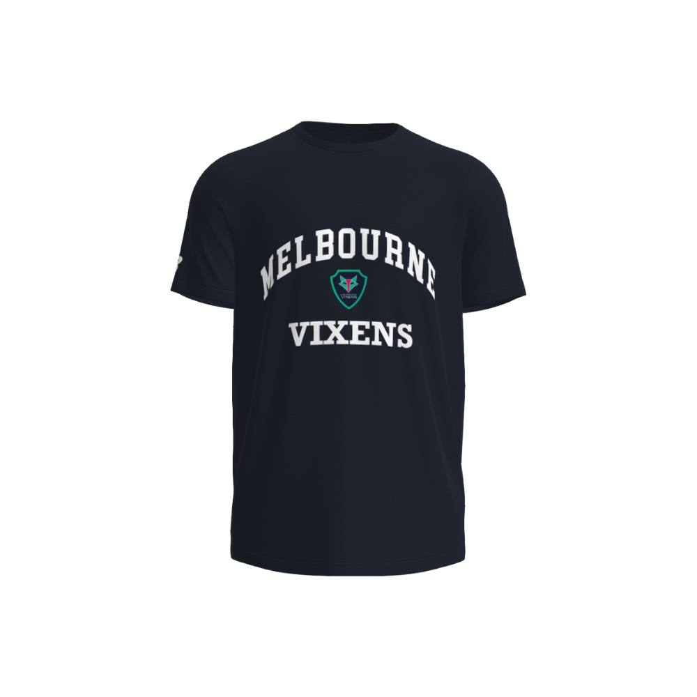 Melbourne Vixens | New Balance - MV Club Cotton T-Shirt