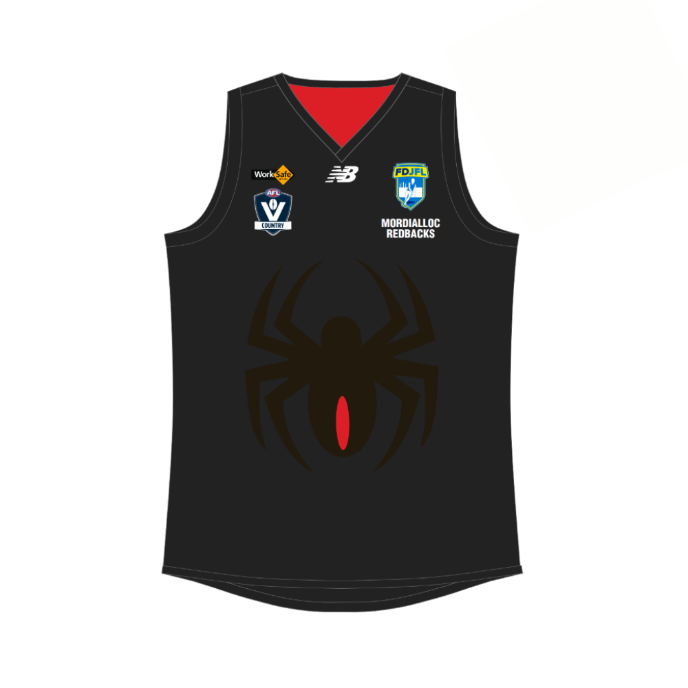 FDJFL Mordialloc Redbacks JFC | NB SS Unisex Reversible Guernsey