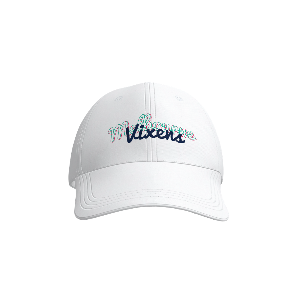 Melbourne Vixens | MV-NB Autograph Cap White