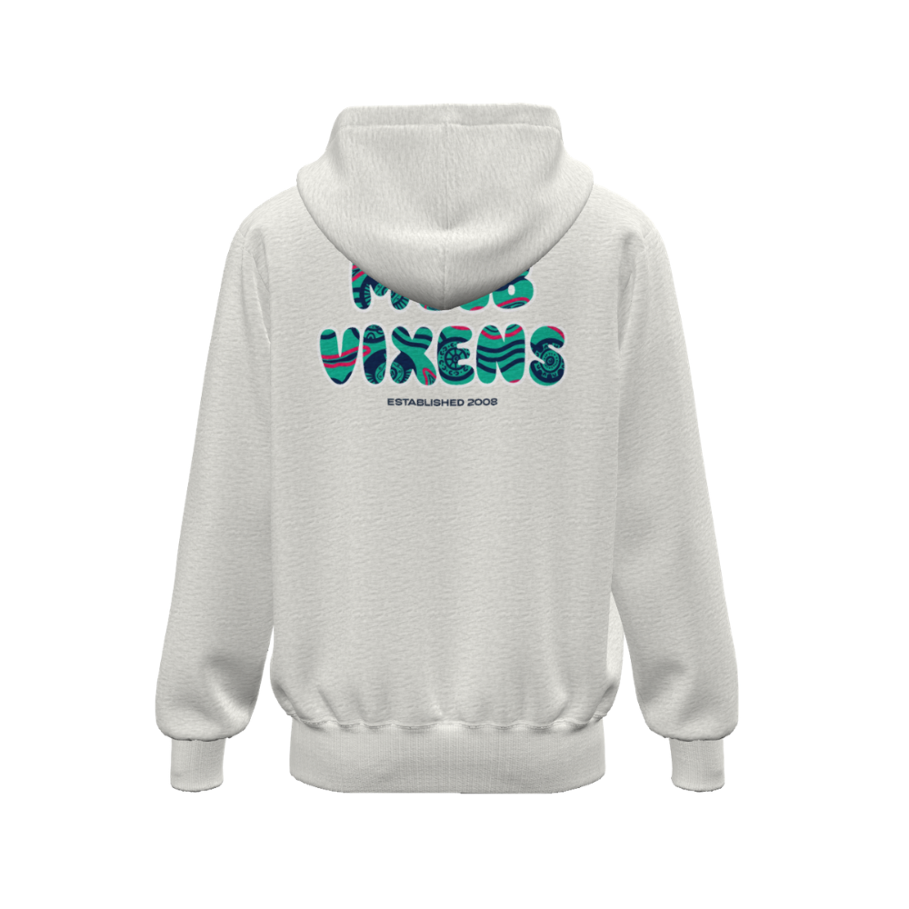 Melbourne Vixens | MV First Nations Hoodie Snow Marle