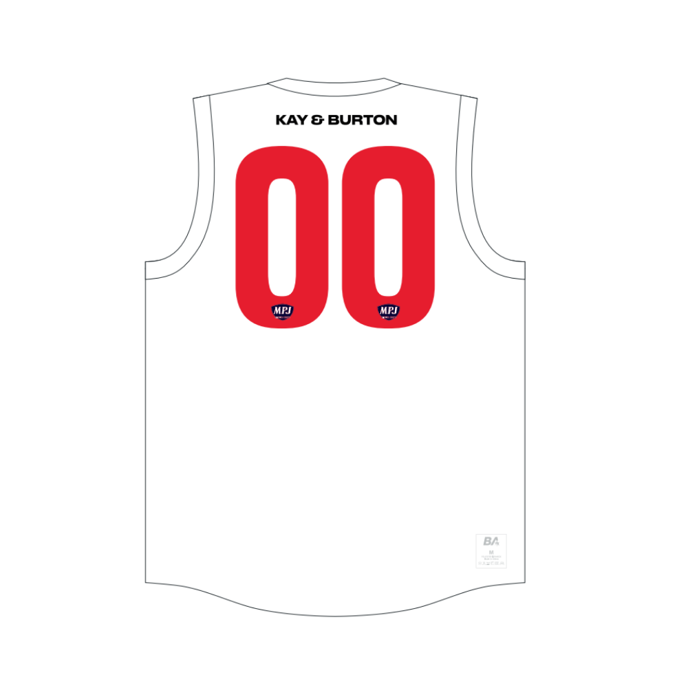 MPJ Red Hill JFC | BA SS Youth Reversible Guernsey - Red/White