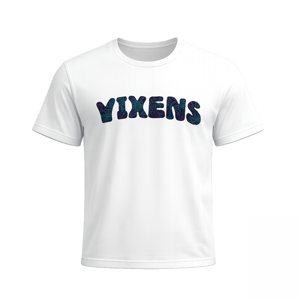 Melbourne Vixens | NB Team Replica Travel Cotton SS T-shirt - White