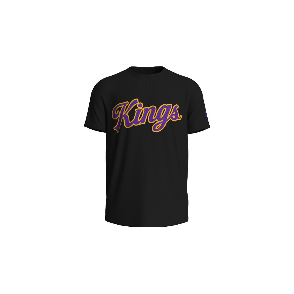 Sydney Kings | Unisex Player Script Tee - Black - Cooks