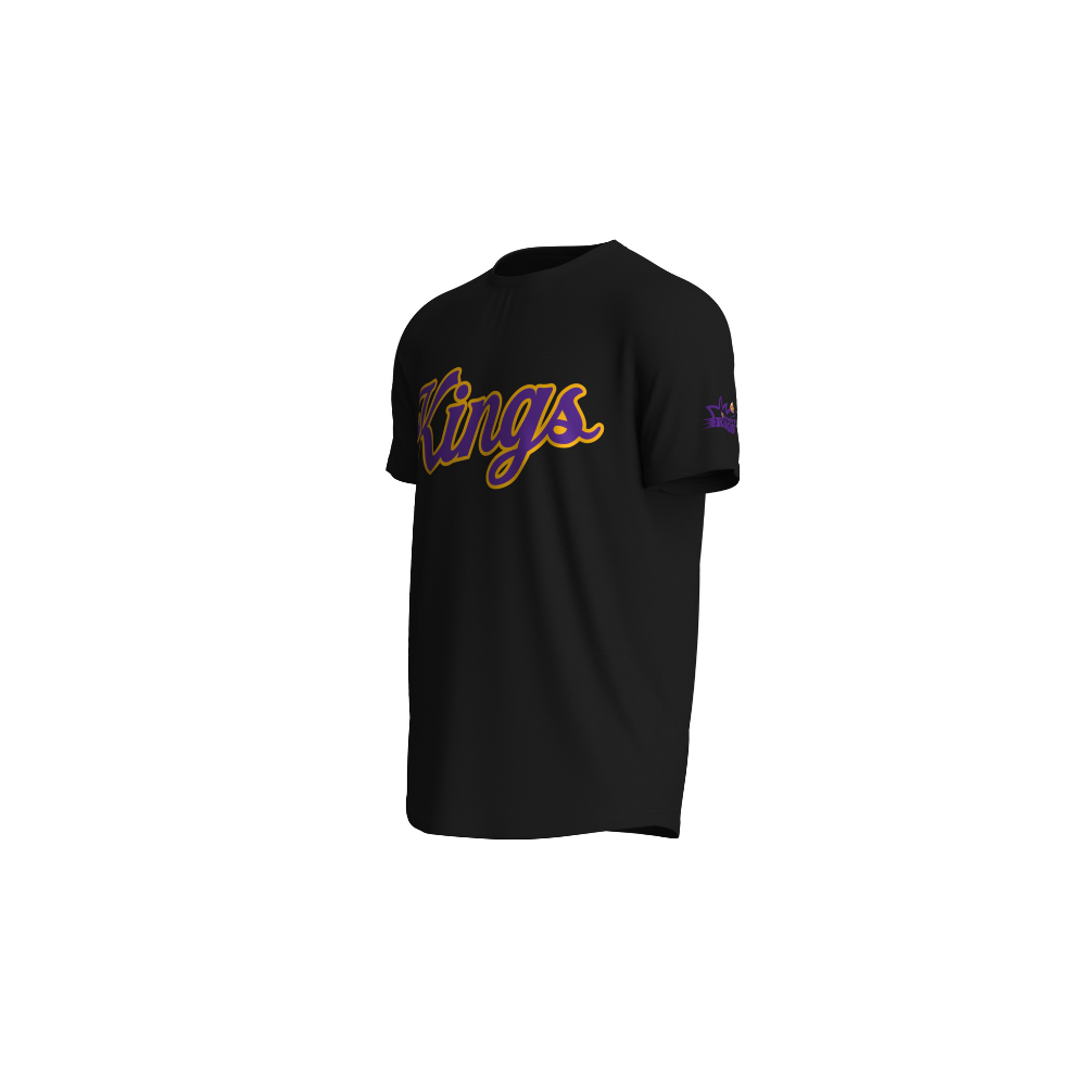Sydney Kings | Unisex Player Script Tee - Black - Cooks