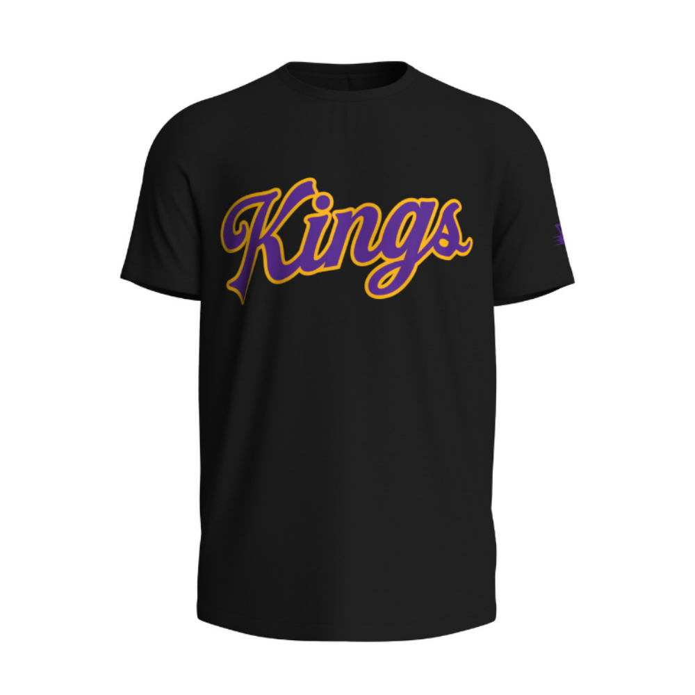 Sydney Kings | Unisex Player Script Tee - Black - Davis