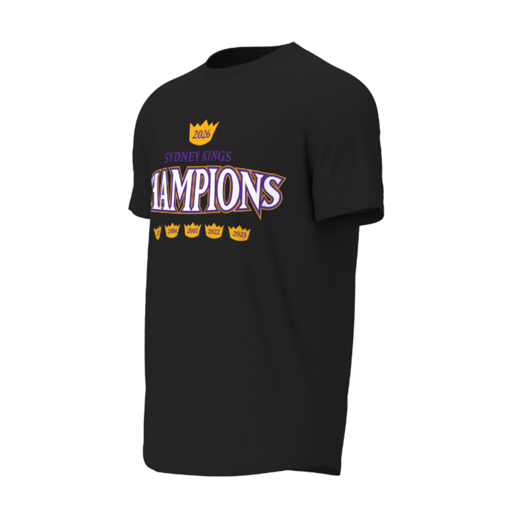 Sydney Kings | Unisex Tee - 6 Time Champion