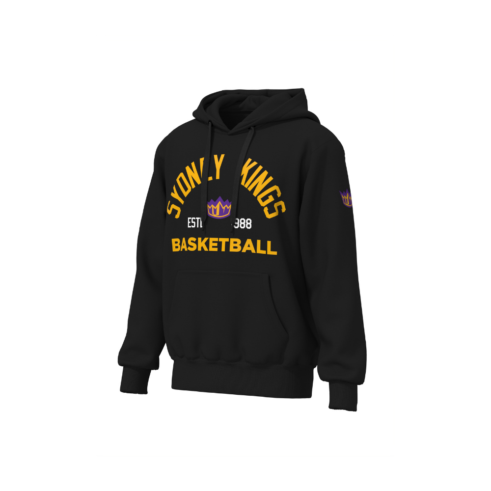 Sydney Kings | Unisex Script Hoodie - Black