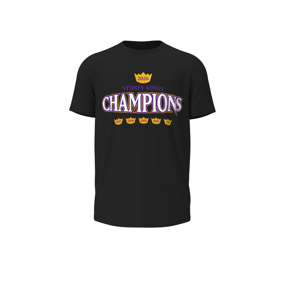 Sydney Kings | Unisex Tee - 6 Time Champion