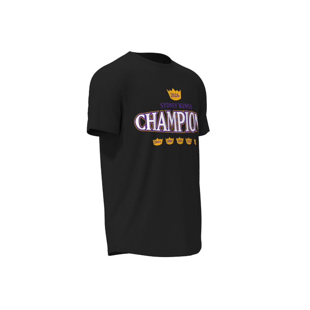 Sydney Kings | Unisex Tee - 6 Time Champion