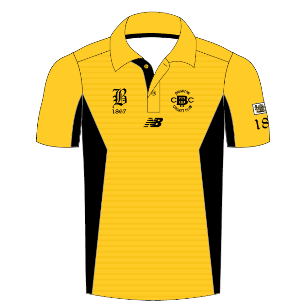 Brighton CC | New Balance Senior Men Training & T20 Polo - Short Sleeve