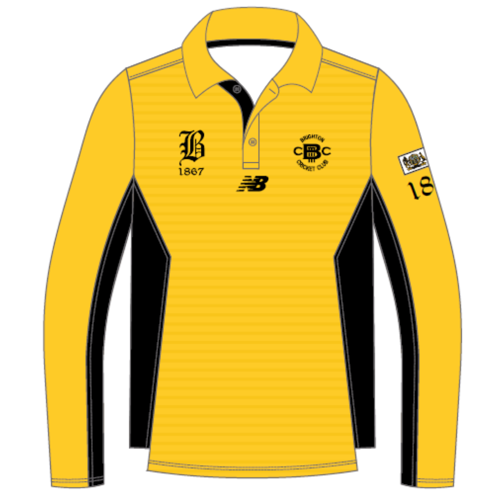 Brighton CC | New Balance Senior Women Training & T20 Polo - Long Sleeve - Female