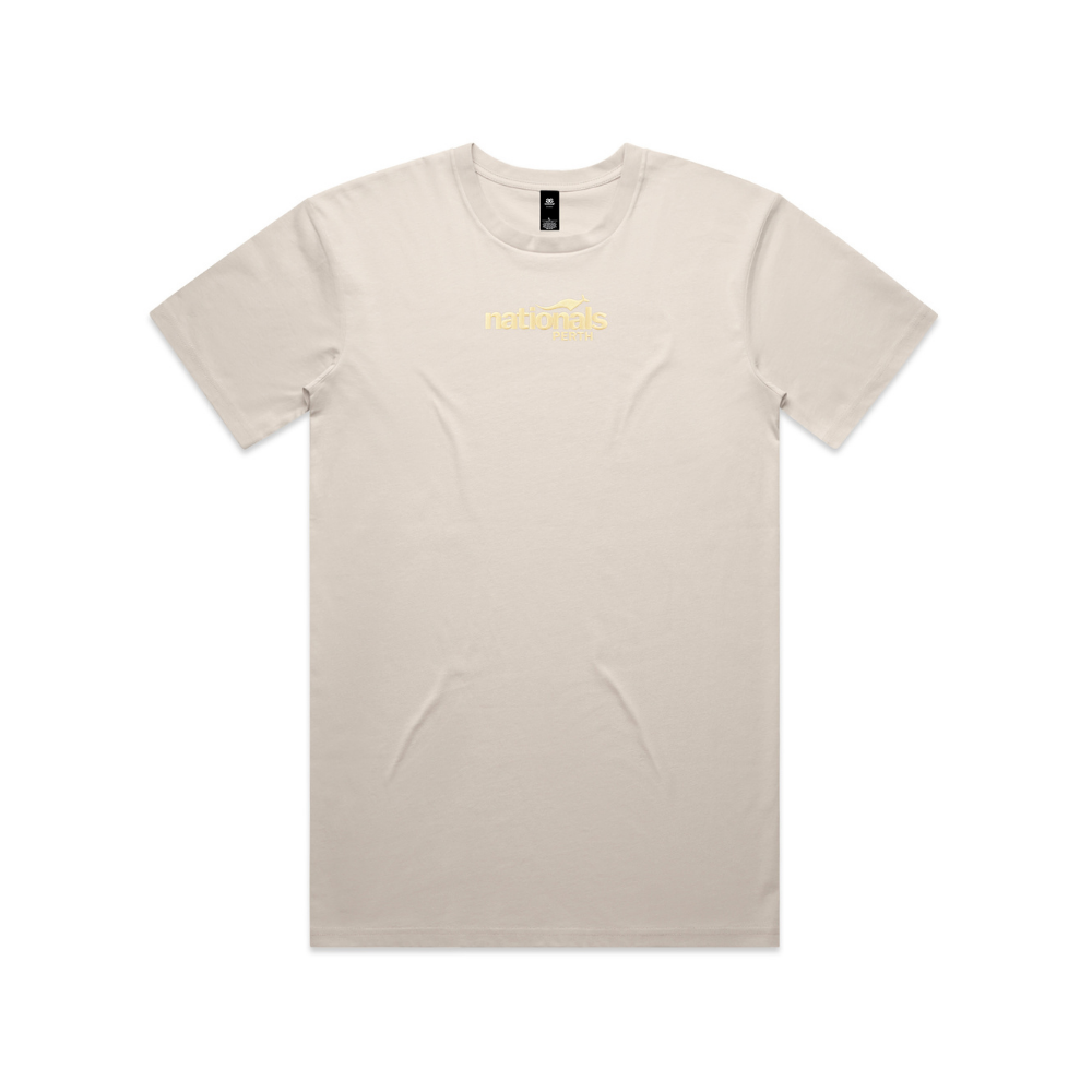 UniSport | Perth 2026 Sunset Unisex Tee – Bone