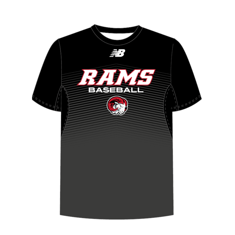Rockingham Rams BC | PRE-ORDER | NB Unisex Training Tee - BLACK