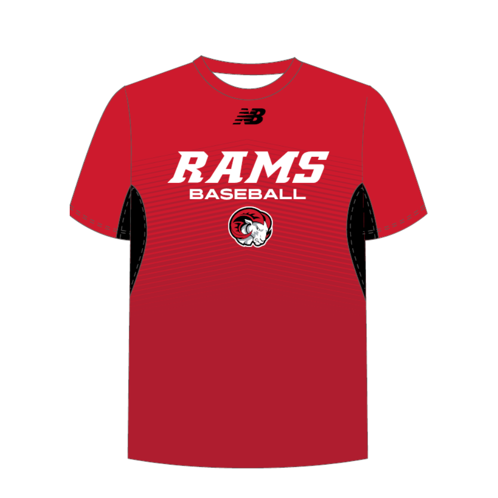 Rockingham Rams BC | PRE-ORDER | NB Unisex Training Tee - RED