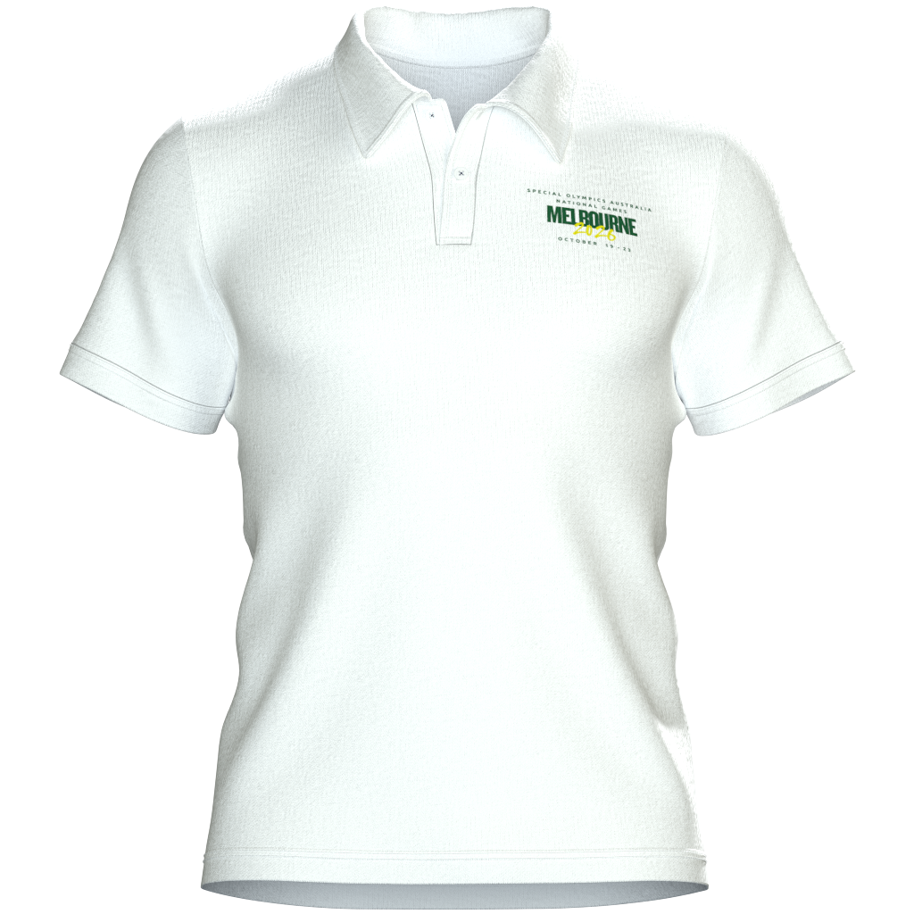 Special Olympics Australia | NG Merch - Unisex Polo - White