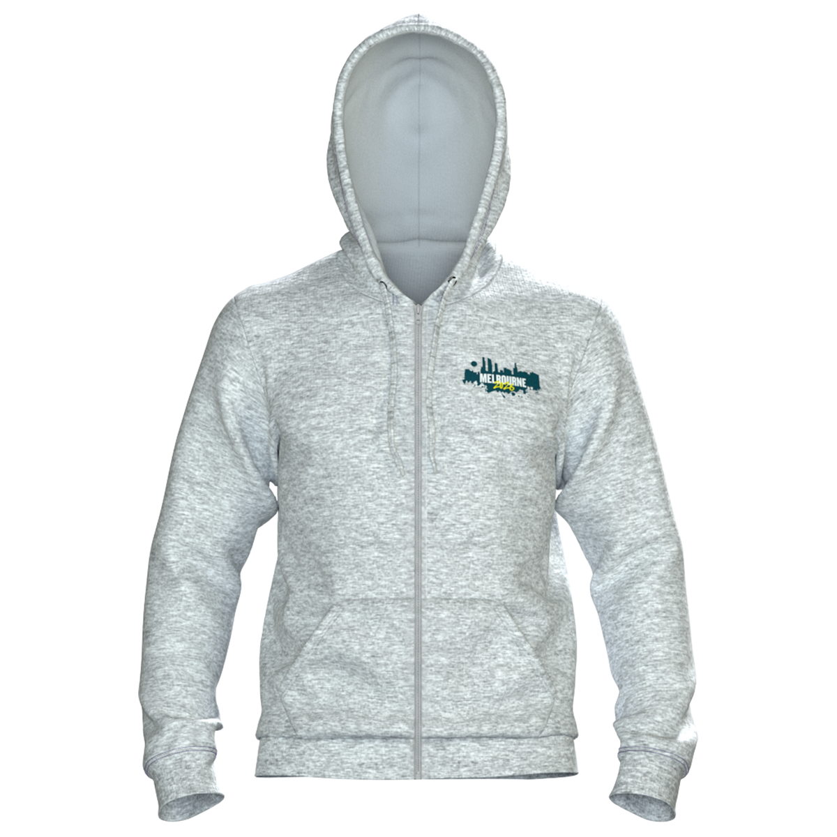 Special Olympics Australia | NG Merch - Unisex Z Hoodie - Grey Marle