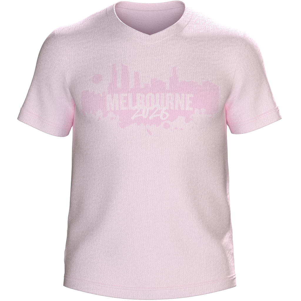 Special Olympics Australia | NG Merch - Female V Tee - Lt Pink