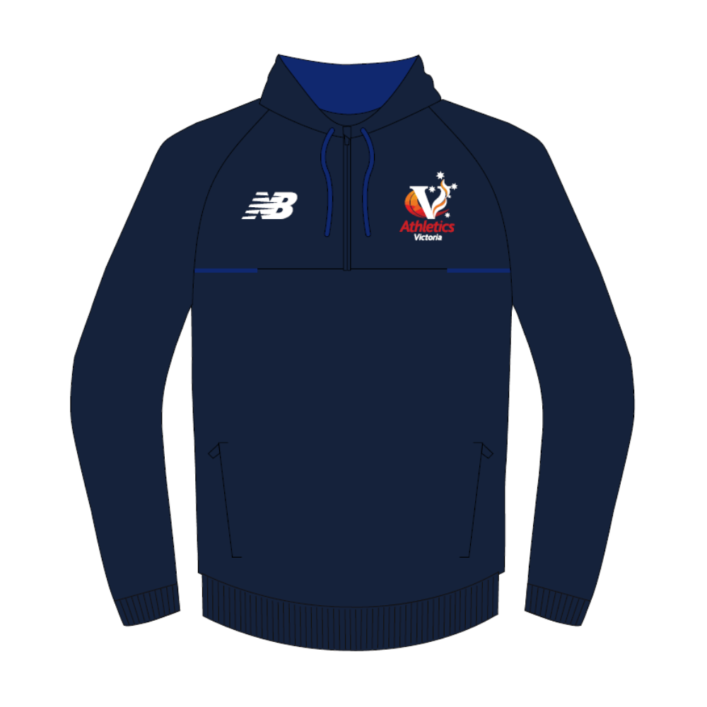 Athletics Victoria | NB Unisex Half Zip Hoodie