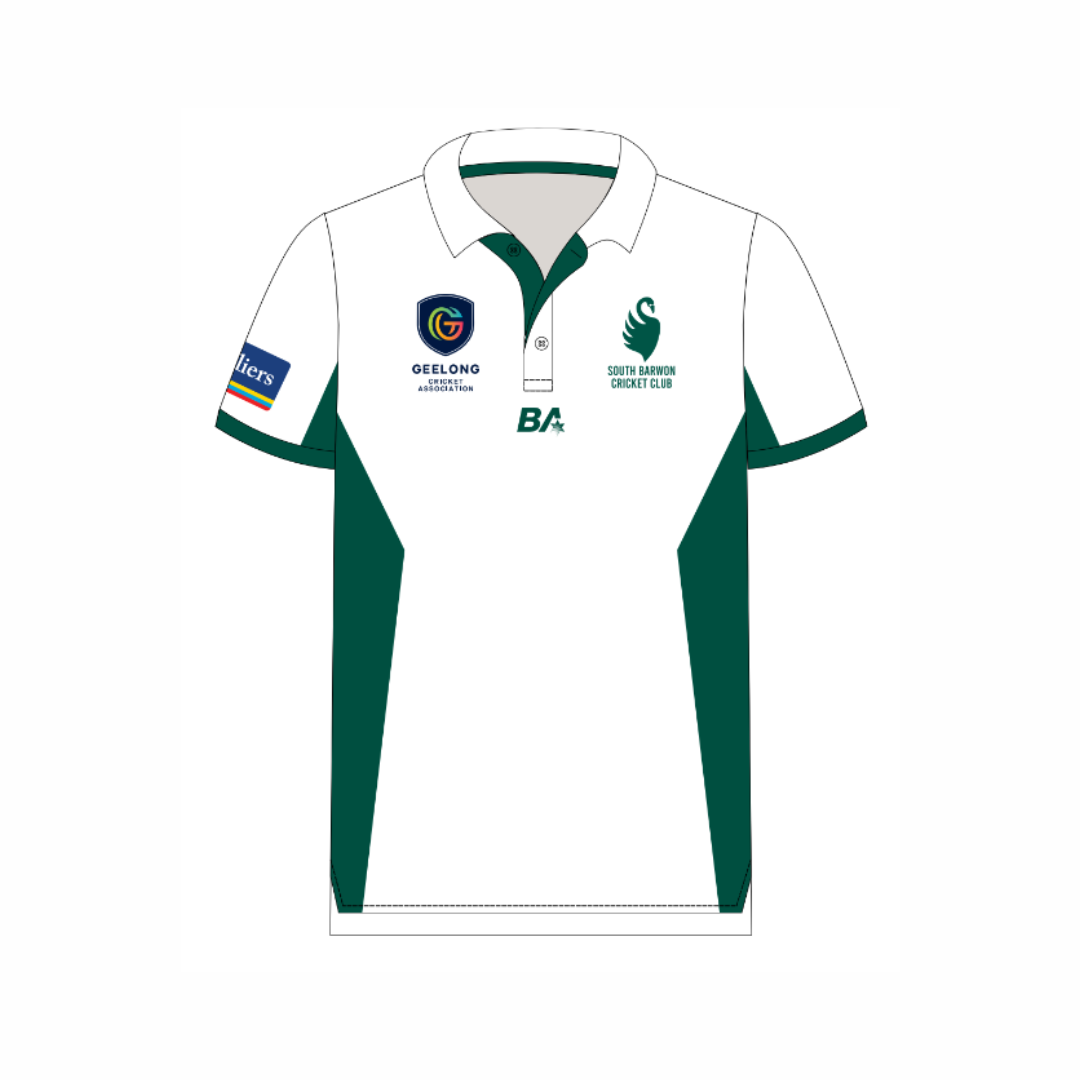South Barwon CC | PRE-ORDER | New Balance Junior SS Polo - White