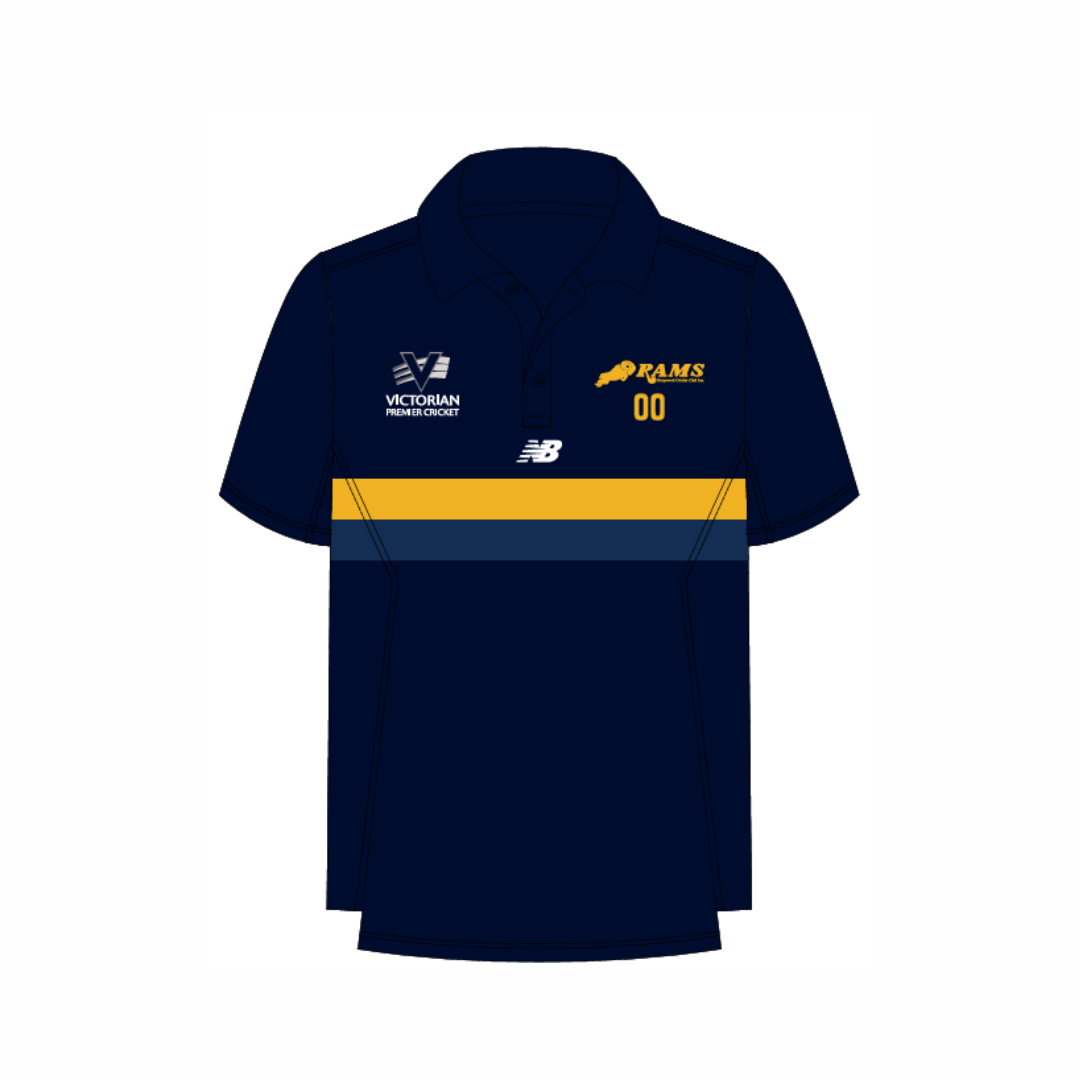 Ringwood CC | PRE-ORDER | SS Navy Polo 1st Grade Only - Womens