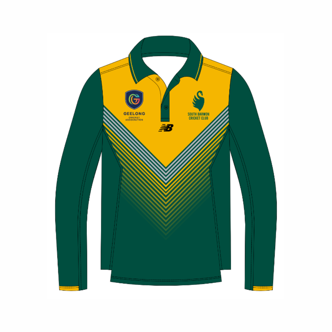 South Barwon CC | PRE-ORDER | New Balance Womens LS Polo - Green
