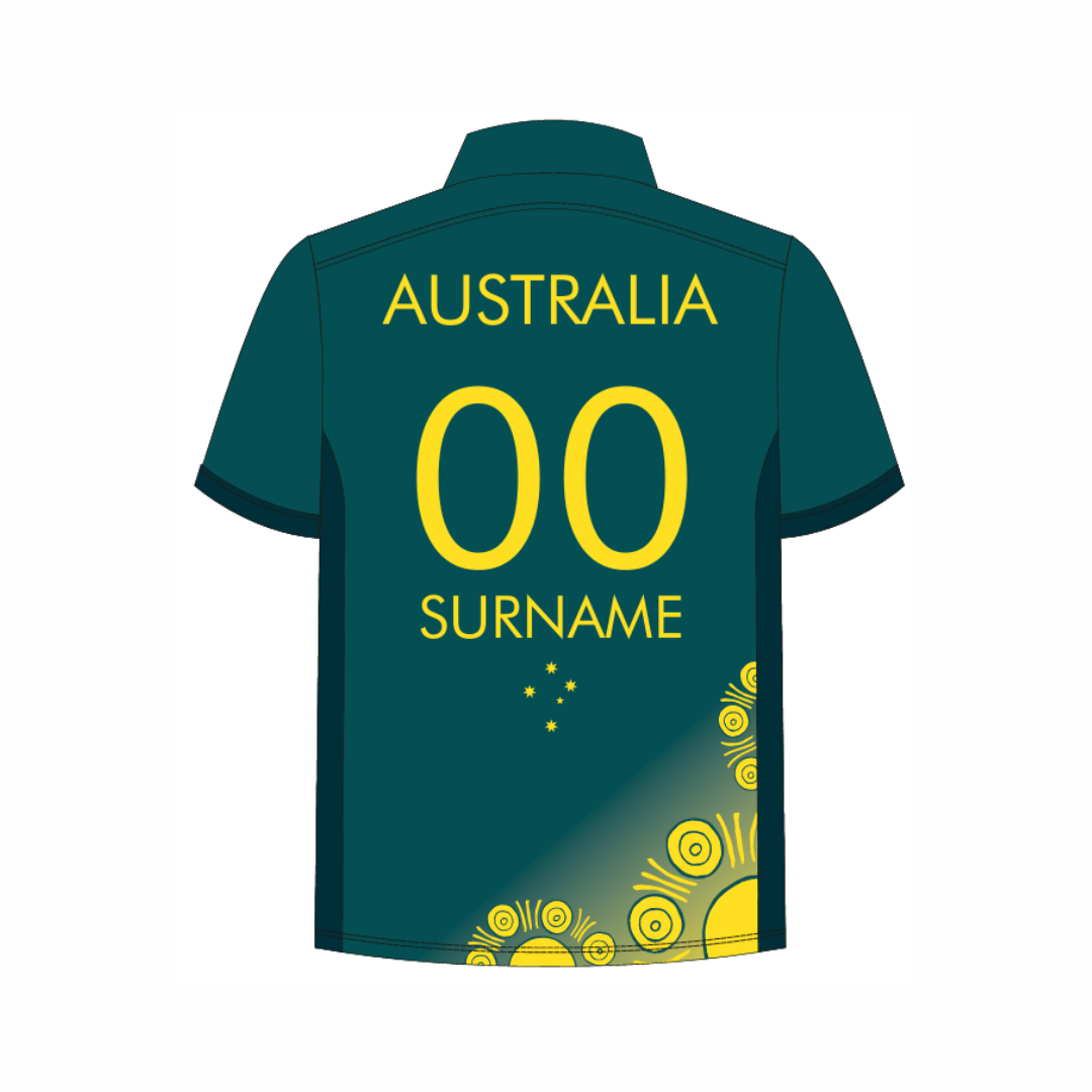 Cricket Australia Indoor - JNR WS26 | PRE-ORDER | Open Teams SS Womens Playing Shirt