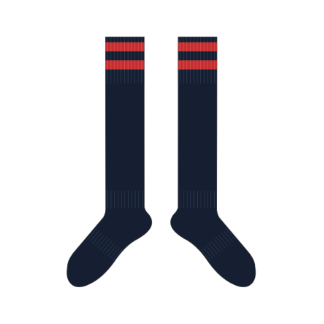 Elizabeth Rugby Union FC | PRE-ORDER | Playing Socks - Full (Long)