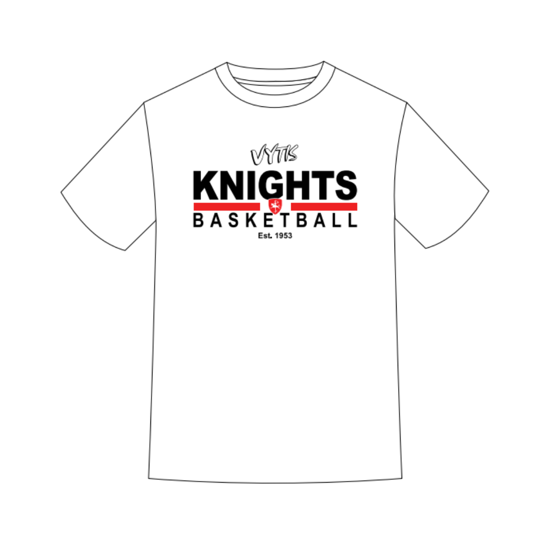 Vytis Knights | PRE-ORDER | Casual T Shirt - White