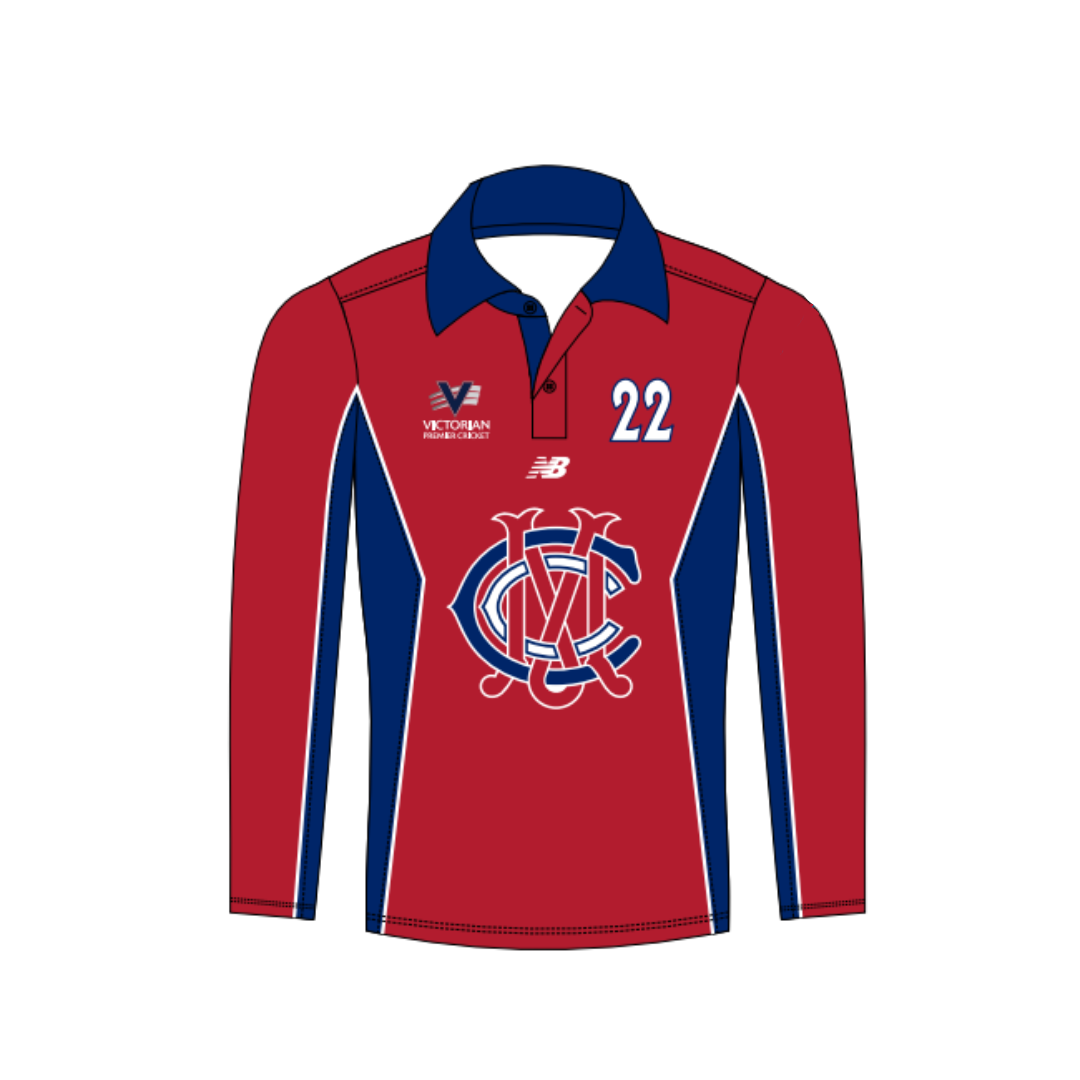 Melbourne CC | PRE-ORDER | Ladies One Day Polo- Long Sleeve