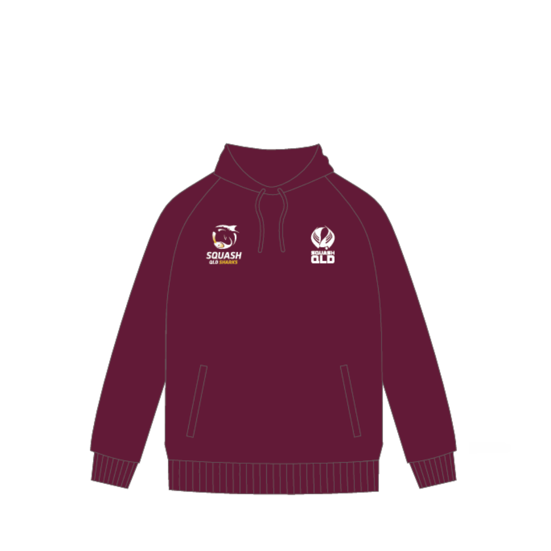 Squash Queensland | PRE-ORDER | Sharks Hoodie - Unisex