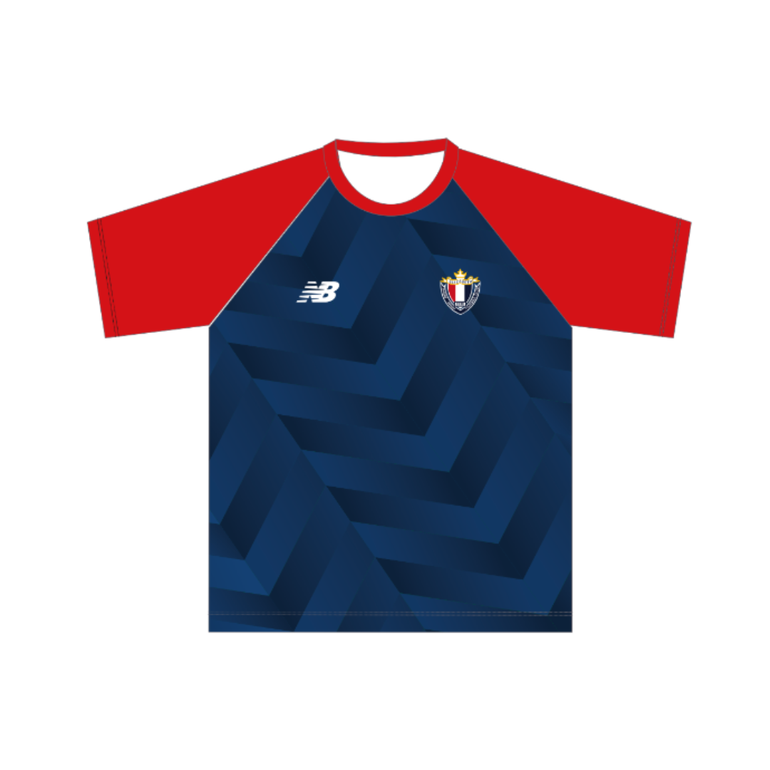 Elizabeth Rugby Union FC | PRE-ORDER | New Balance Training Warm Up Tee