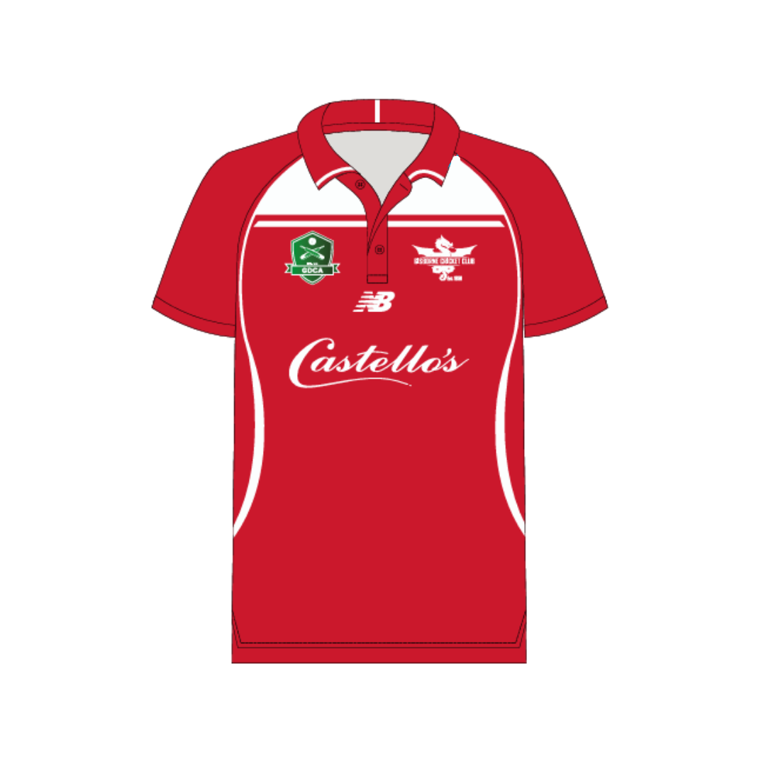 Gisborne CC | PRE-ORDER | Junior Unisex SS One Day Playing Polo