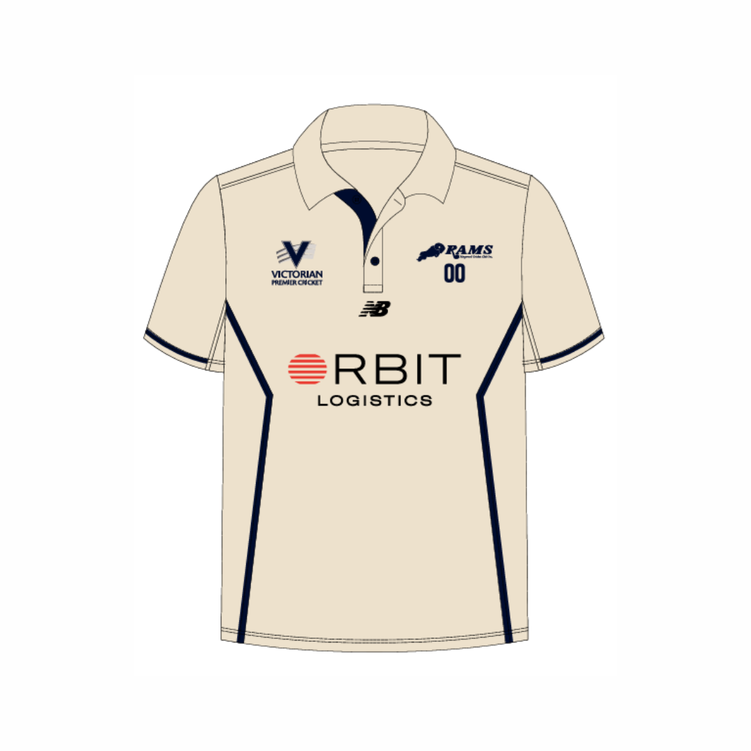 Ringwood CC | PRE-ORDER | SS Cream Polo 1st Grade Only - Unisex