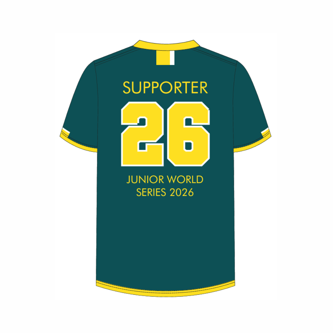 Cricket Australia Indoor - JNR WS26 | PRE-ORDER | Mens Supporter Tee