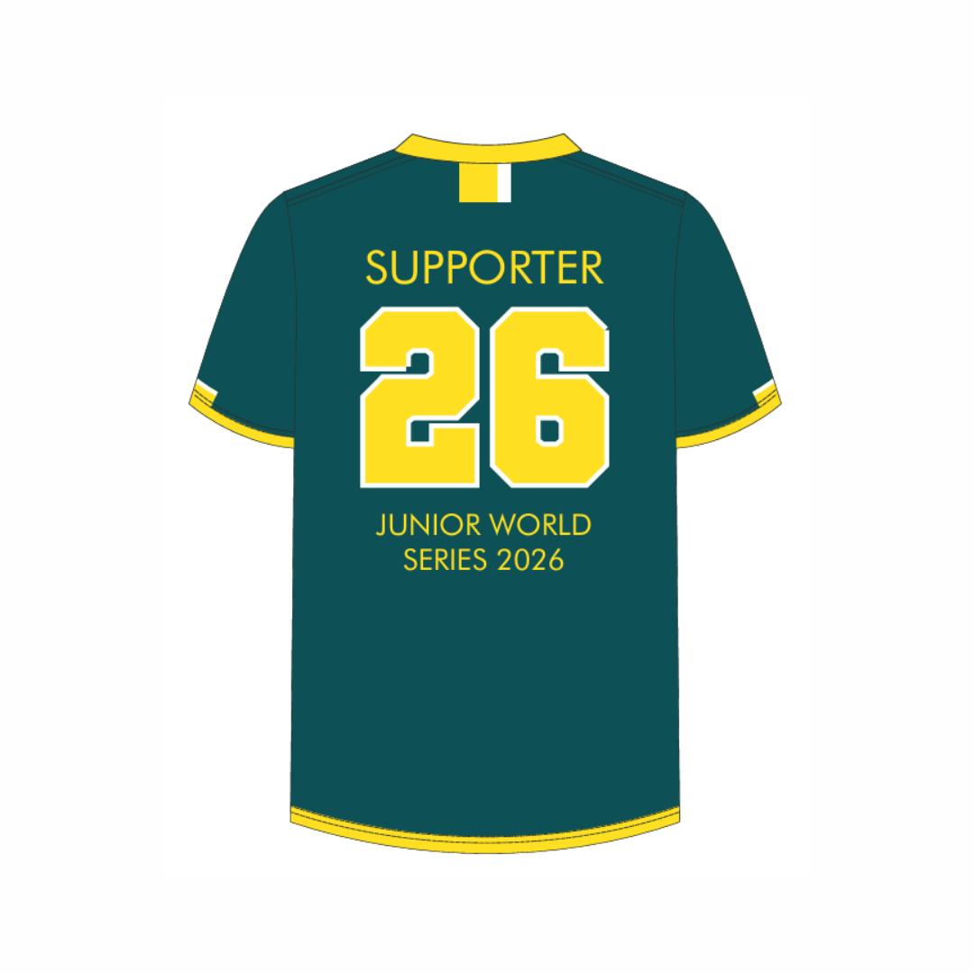 Cricket Australia Indoor - JNR WS26 | PRE-ORDER | Womens Supporter Tee
