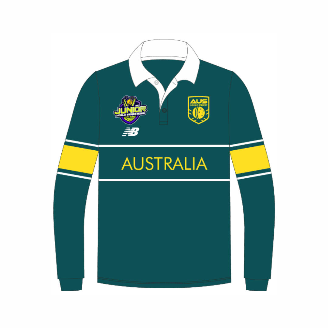 Cricket Australia Indoor - JNR WS26 | PRE-ORDER | Unisex Rugby Top