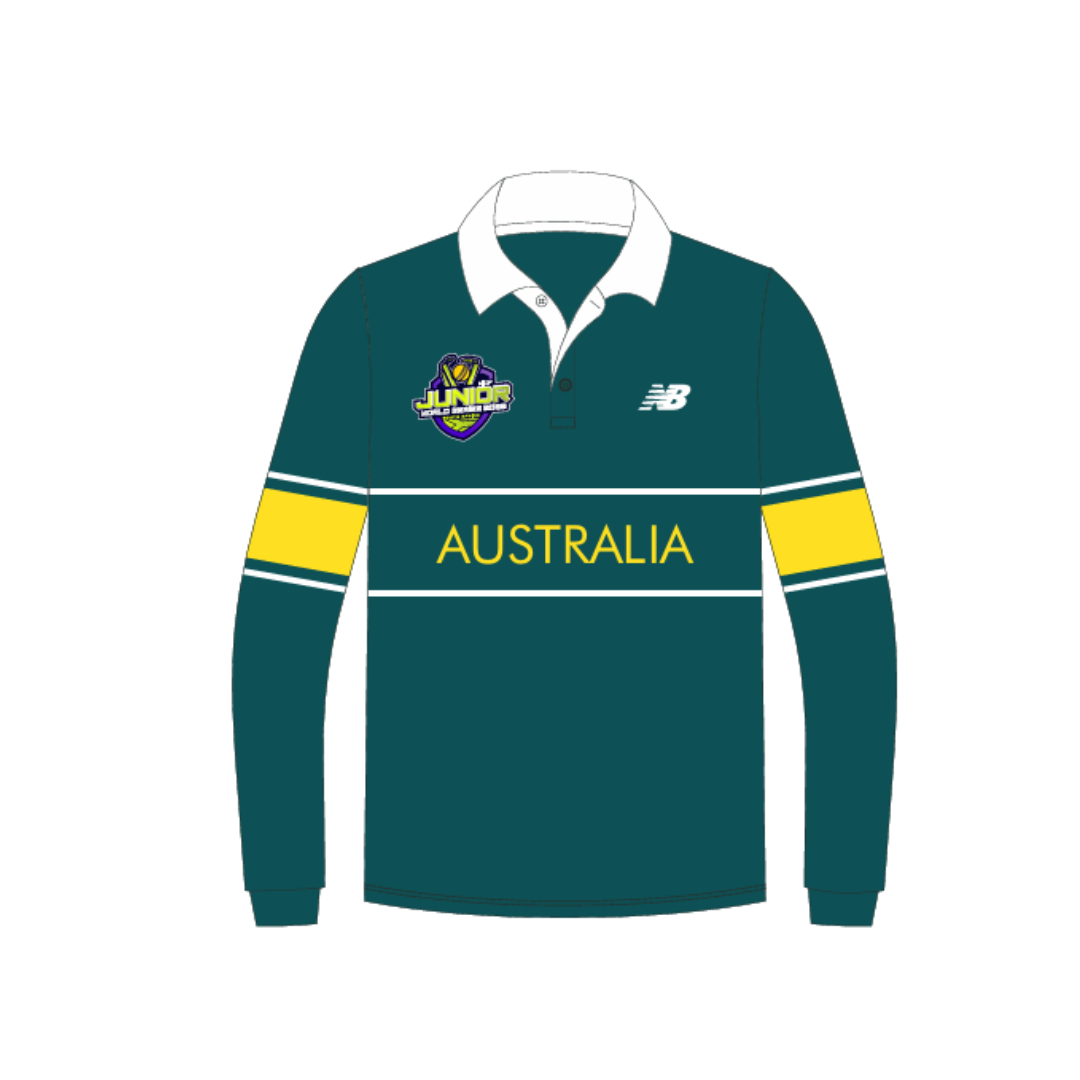 Cricket Australia Indoor - JNR WS26 | PRE-ORDER | Unisex Rugby Top